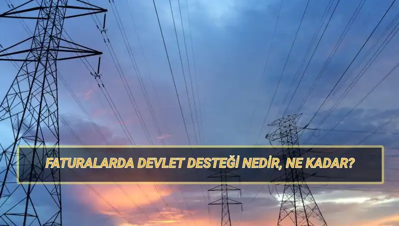 2025'te Fatura Destekleri: Doğalgaz ve Elektrikte Devlet Yardımları Hakkında Bilmeniz Gerekenler