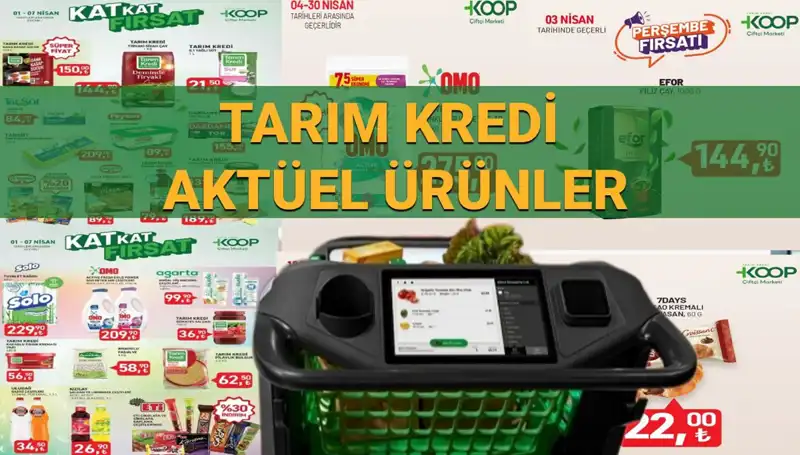 Tarım Kredi Marketleri'nde Nisan Ayına Özel İndirim Fırsatları