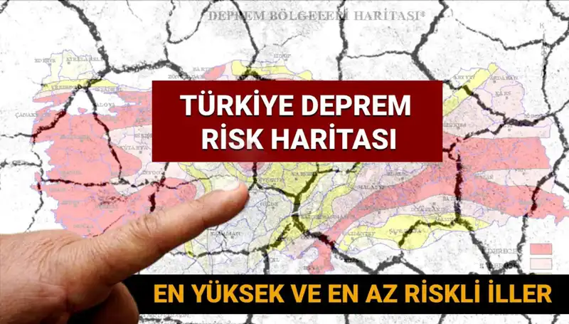 Türkiye’nin 2025 Deprem Riski Haritası: Hangi İller En Tehlikeli?