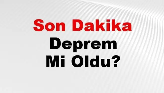 Hatay'da Deprem Mi Oldu? Son Gelişmeler ve Detaylar Burada!